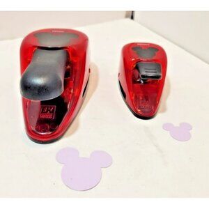 EK Success Mickey Mouse Head Icon Paper Punch Large & Small Scrapbook Planners